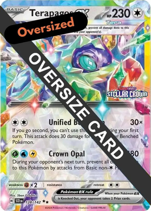 Terapagos ex (128/142) (Jumbo Card) [Scarlet & Violet: Black Star Promos] - Pokemon Single