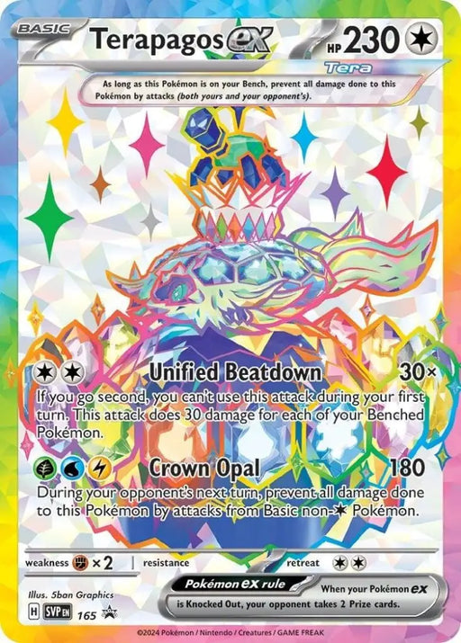 Terapagos ex (165) [Scarlet & Violet: Black Star Promos] - Pokemon Single