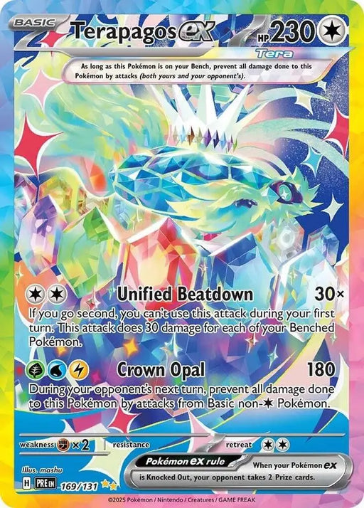 Terapagos ex (169/131) [Scarlet & Violet: Prismatic Evolutions] - Pokemon Single