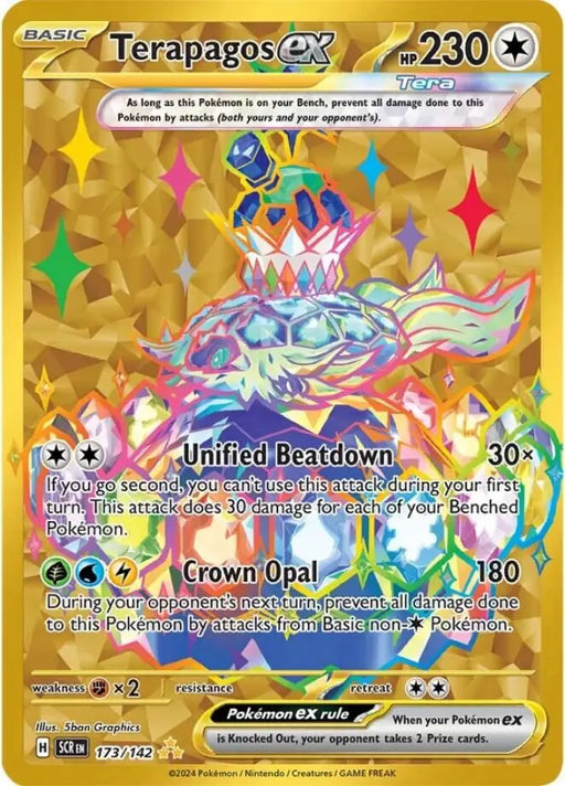 Terapagos ex (173/142) [Scarlet & Violet: Stellar Crown] - Pokemon Single