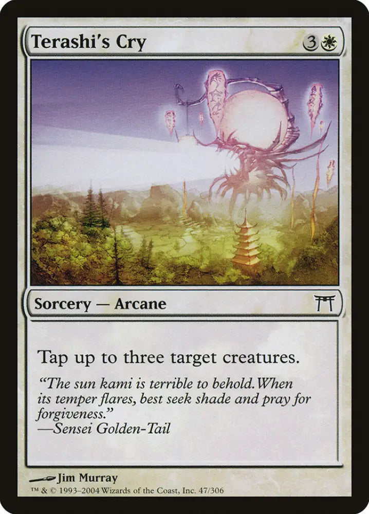 Terashi’s Cry [Champions of Kamigawa] - MTG Single