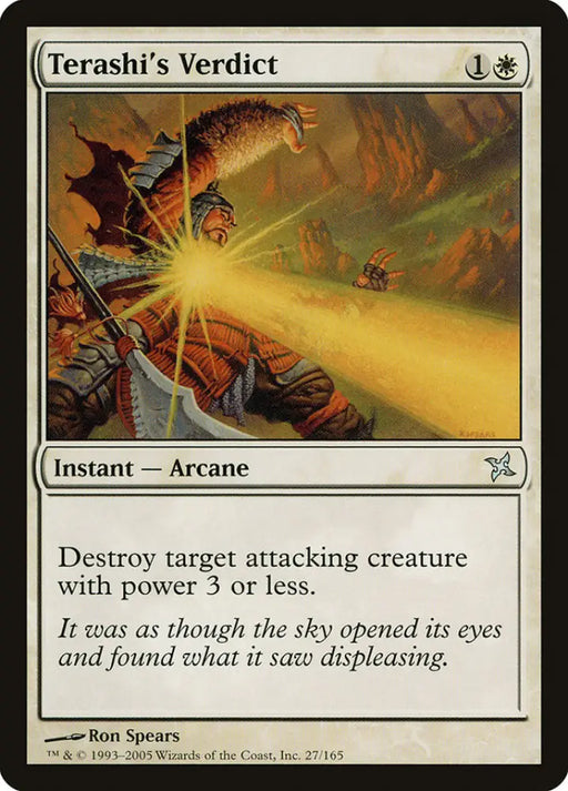 Terashi’s Verdict [Betrayers of Kamigawa] - MTG Single