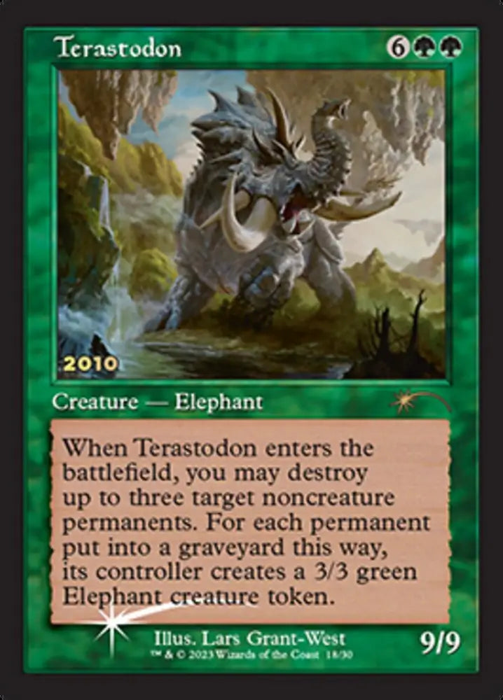 Terastodon [30th Anniversary Promos] - MTG Single