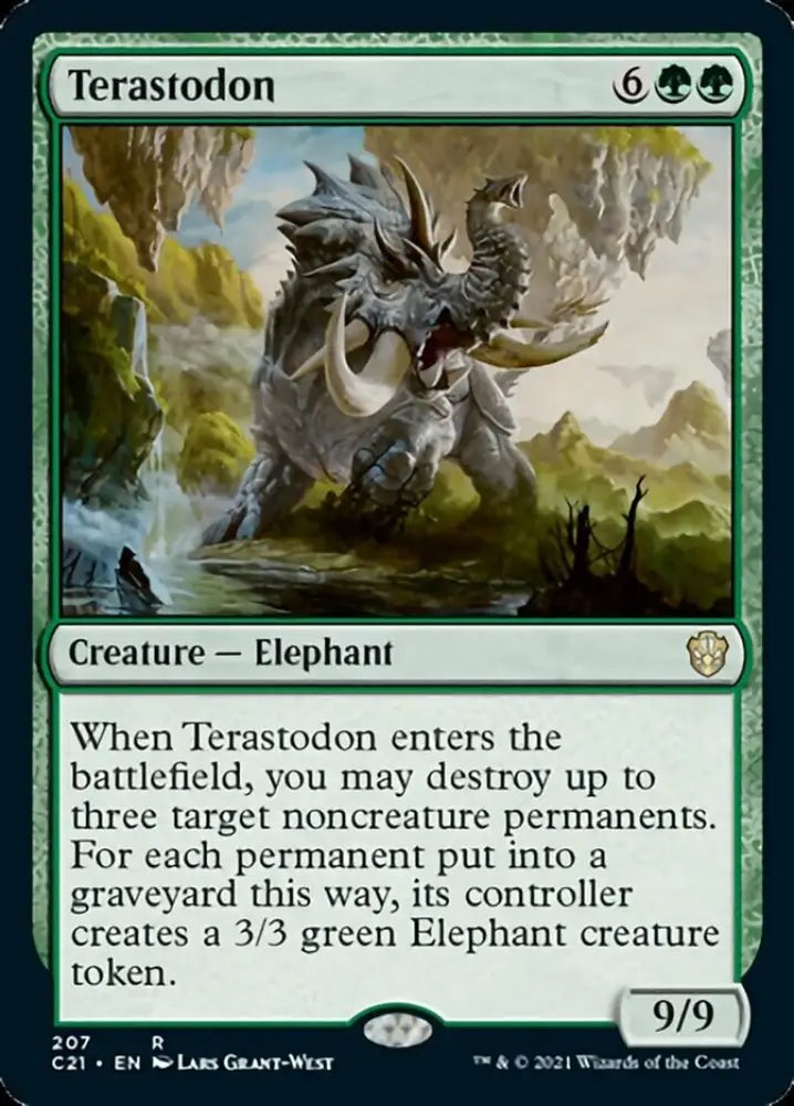Terastodon [Commander 2021] - MTG Single