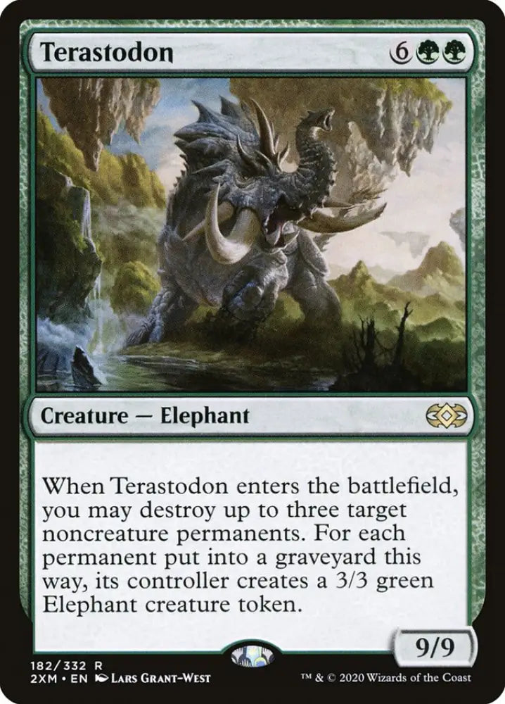 Terastodon [Double Masters] - MTG Single