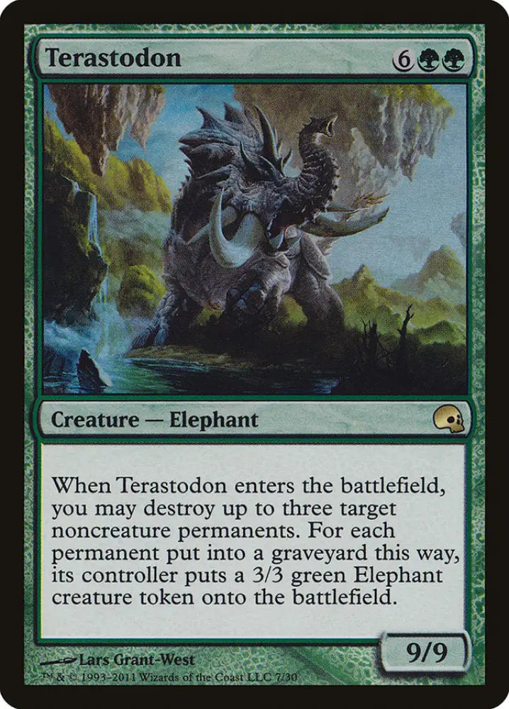 Terastodon [Premium Deck Series: Graveborn] - MTG Single
