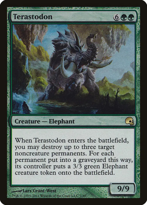 Terastodon [Premium Deck Series: Graveborn] - MTG Single