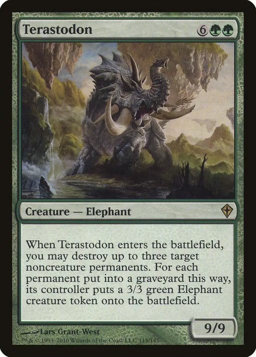 Terastodon [Worldwake] - MTG Single