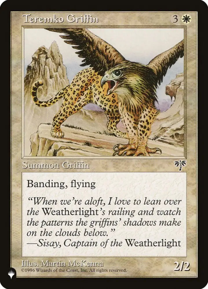 Teremko Griffin [The List] - MTG Single
