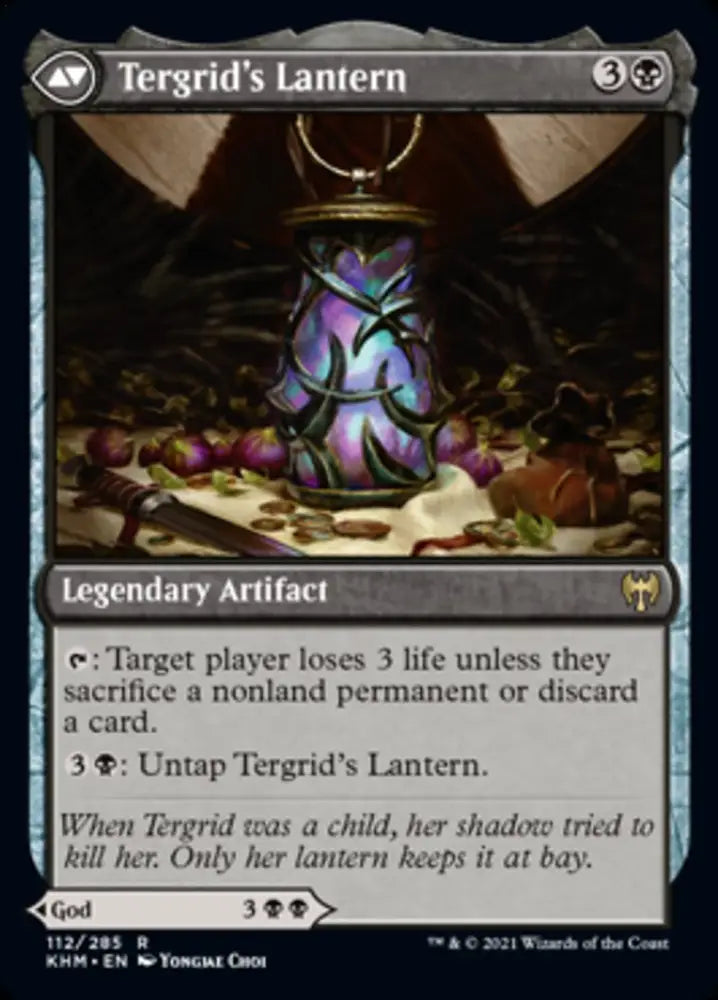 Tergrid God of Fright // Tergrid’s Lantern [Kaldheim] - MTG Single