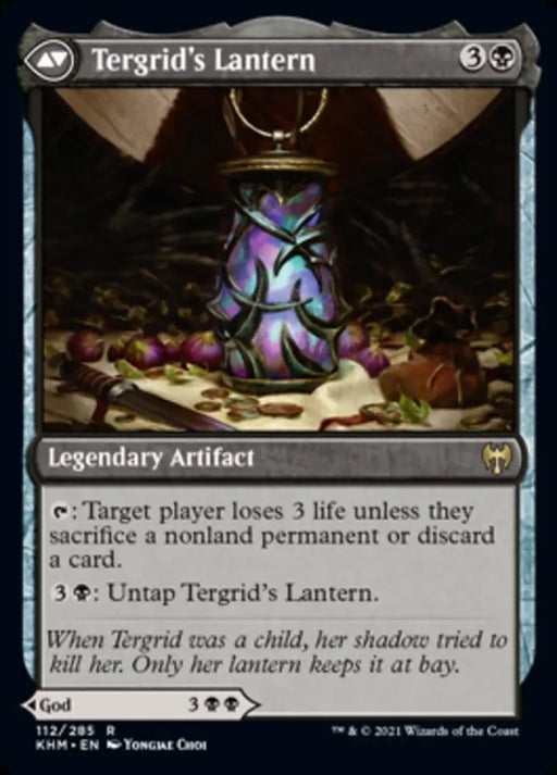 Tergrid God of Fright // Tergrid’s Lantern [Kaldheim] - MTG Single