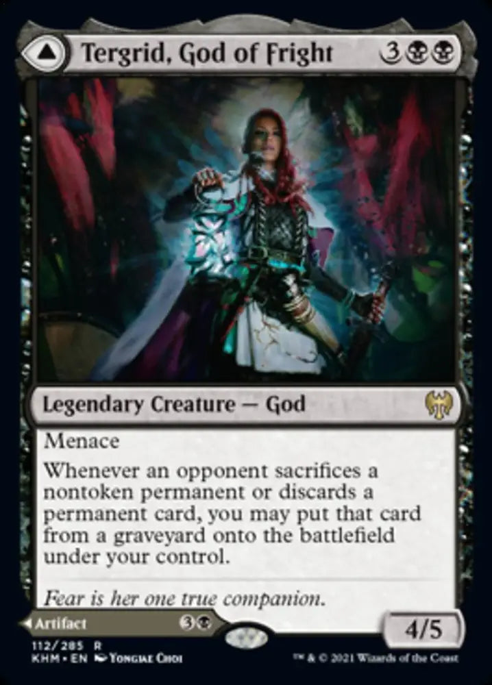 Tergrid God of Fright // Tergrid’s Lantern [Kaldheim] - MTG Single
