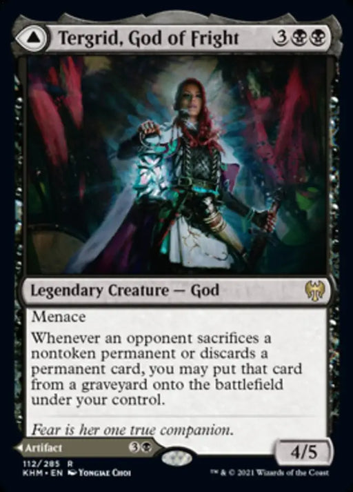 Tergrid God of Fright // Tergrid’s Lantern [Kaldheim] - MTG Single