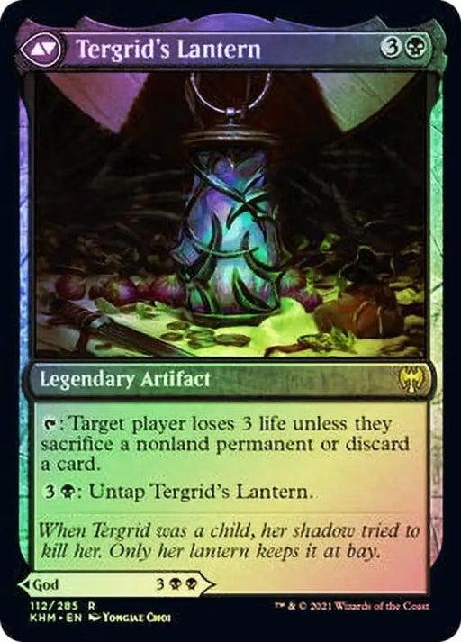 Tergrid God of Fright // Tergrid’s Lantern [Kaldheim Prerelease Promos] - MTG Single