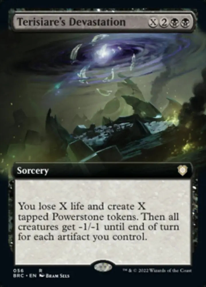 Terisiare’s Devastation (Extended Art) [The Brothers’ War Commander] - MTG Single