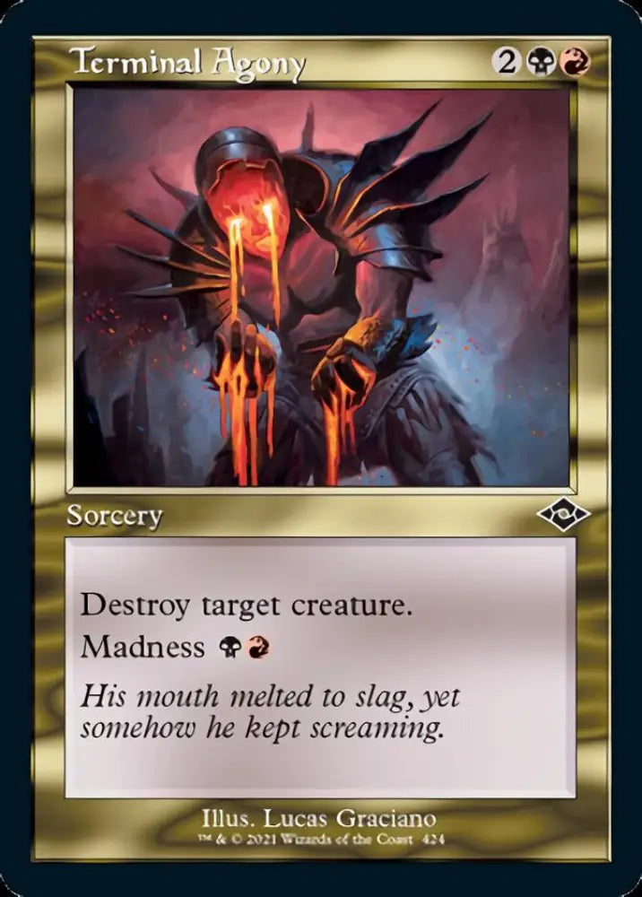 Terminal Agony (Retro) [Modern Horizons 2] - MTG Single