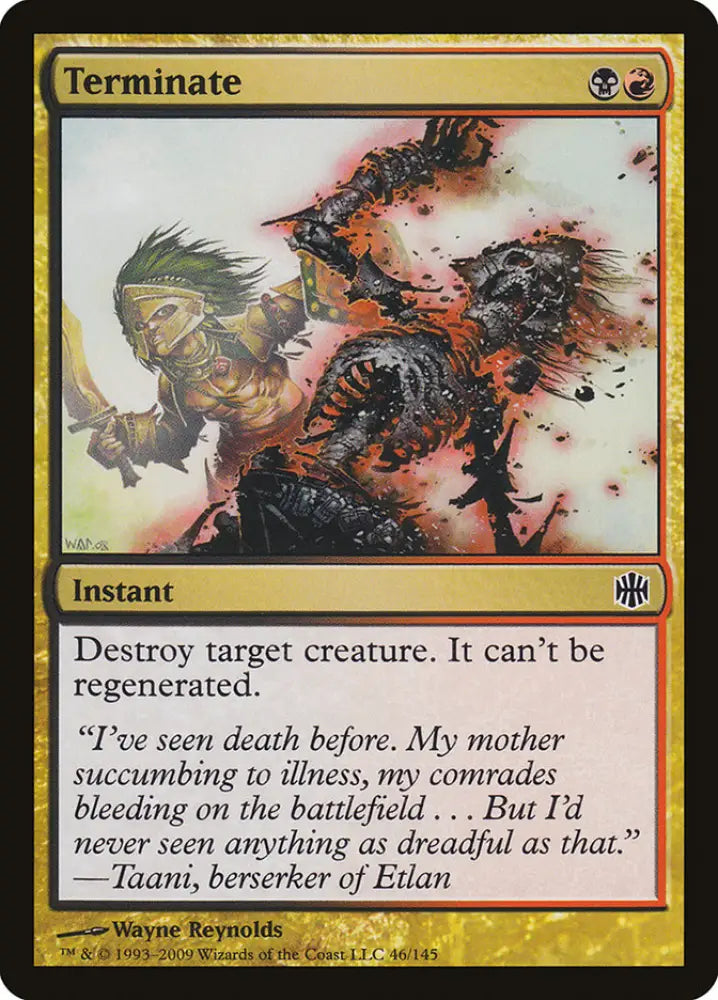 Terminate [Alara Reborn] - MTG Single