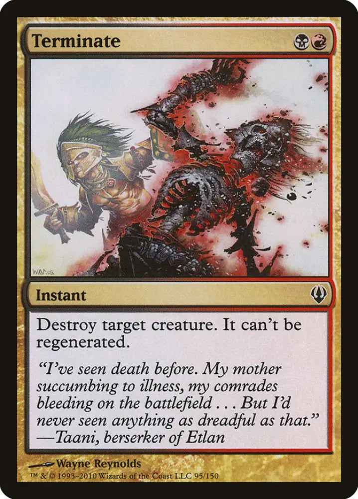 Terminate [Archenemy] - MTG Single