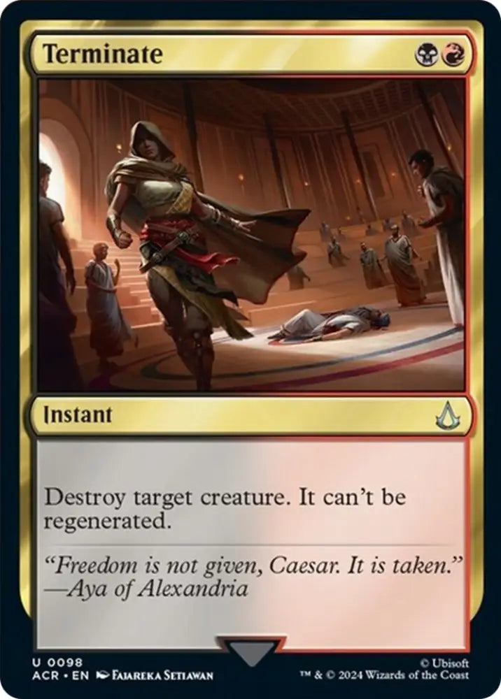 Terminate [Assassin’s Creed] - MTG Single