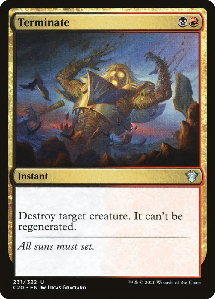Terminate [Commander 2020] - MTG Single