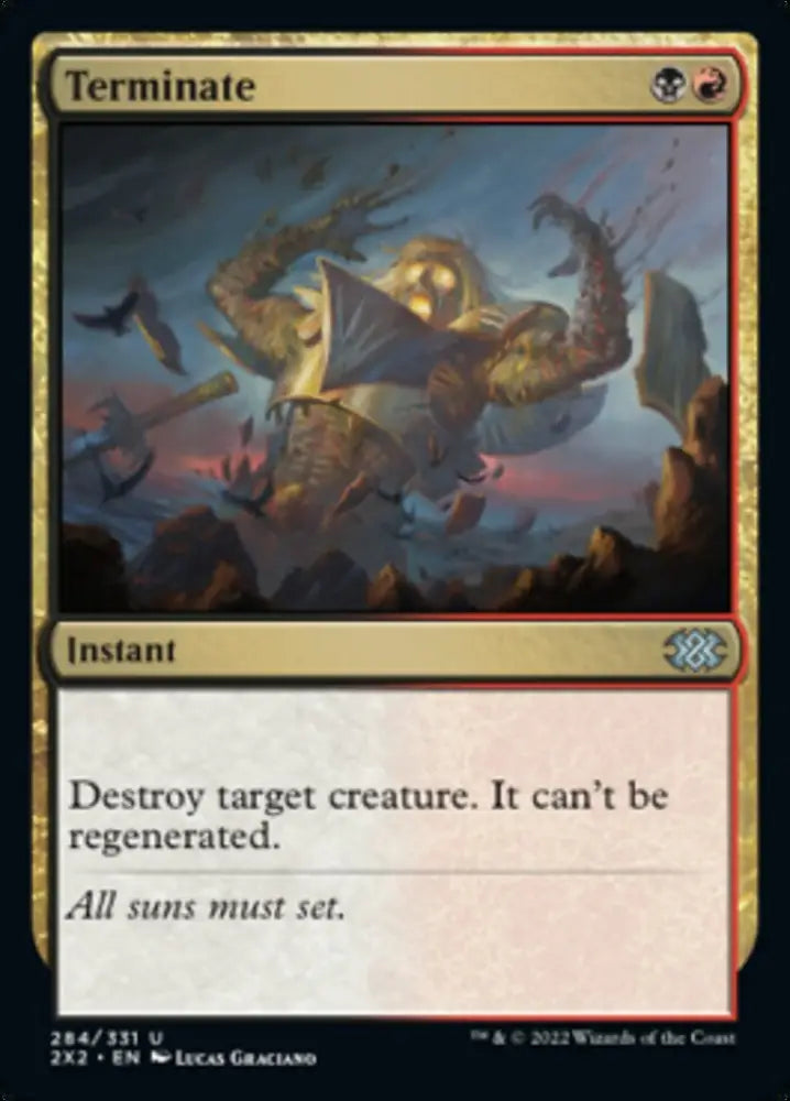Terminate [Double Masters 2022] - MTG Single