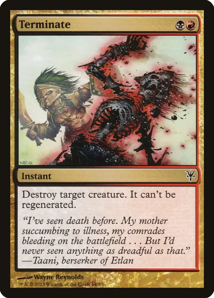 Terminate [Duel Decks: Sorin vs. Tibalt] - MTG Single