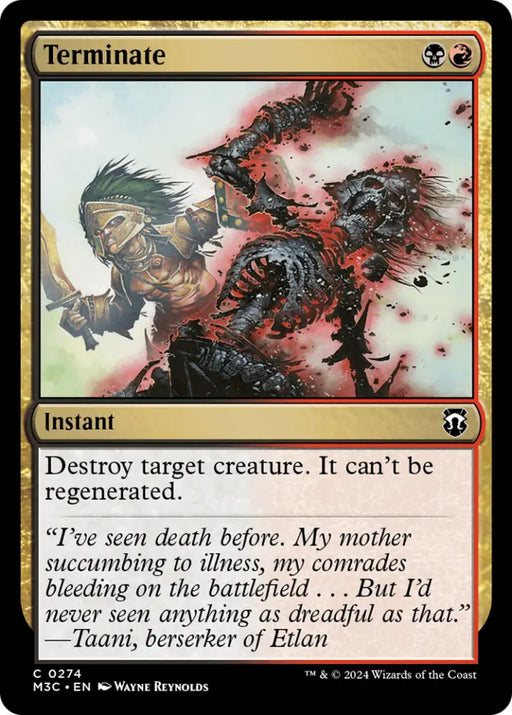 Terminate (Ripple Foil) [Modern Horizons 3 Commander] - MTG Single