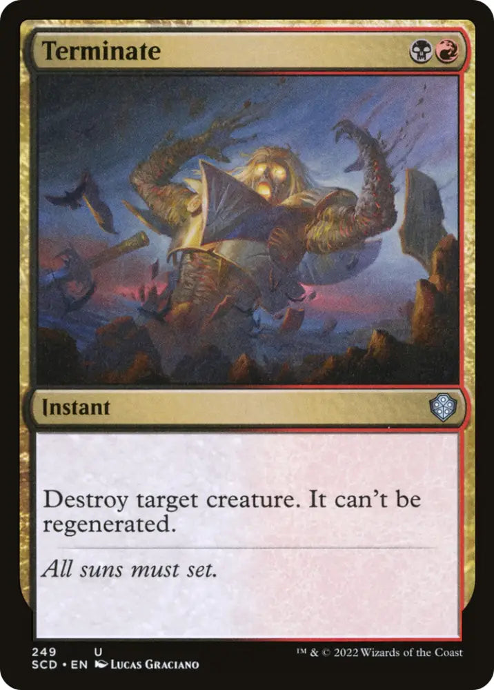 Terminate [Starter Commander Decks] - MTG Single