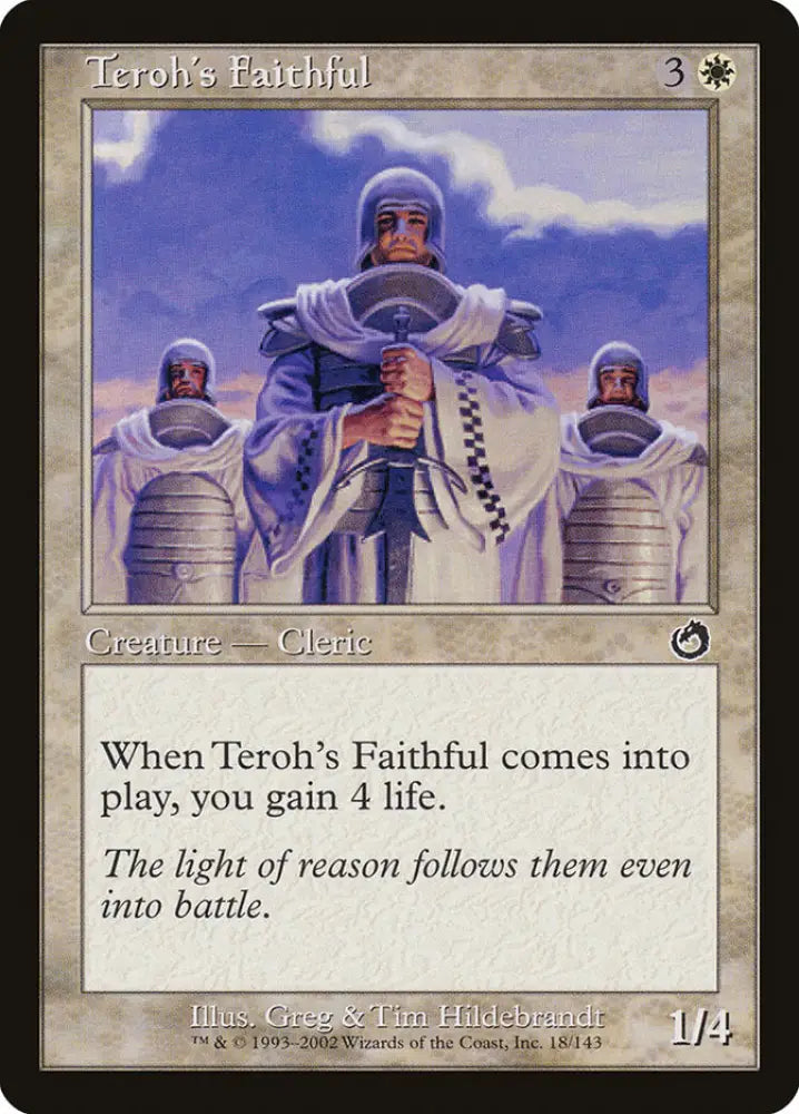 Teroh’s Faithful [Torment] - MTG Single