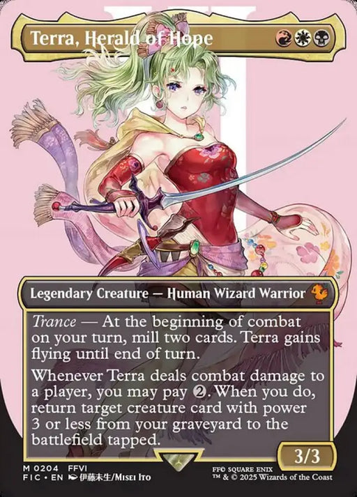 Terra, Herald of Hope (204) [Final Fantasy Commander]