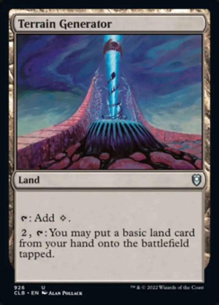 Terrain Generator [Commander Legends: Battle for Baldur’s Gate] - MTG Single