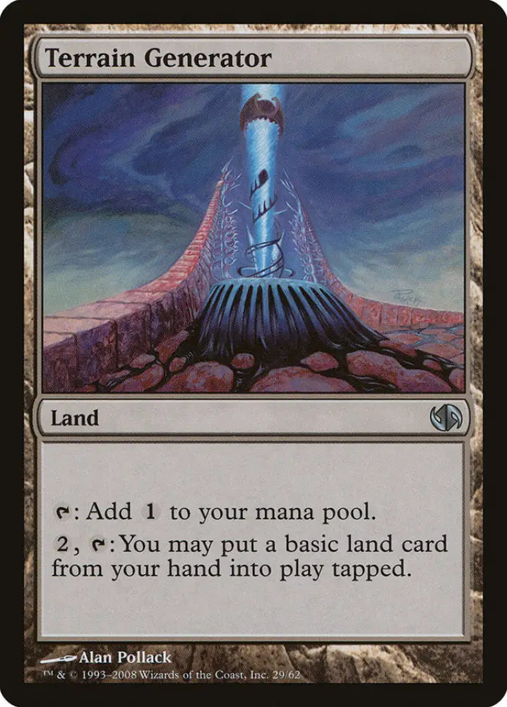 Terrain Generator [Duel Decks: Jace vs. Chandra] - MTG Single