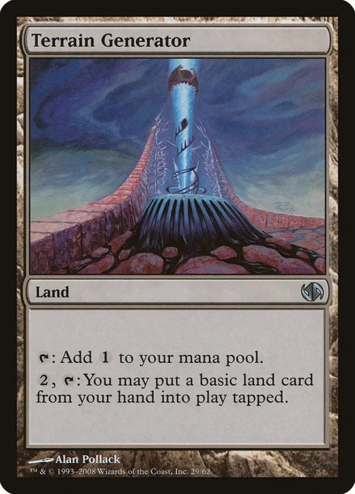Terrain Generator [Duel Decks: Jace vs. Chandra] - MTG Single