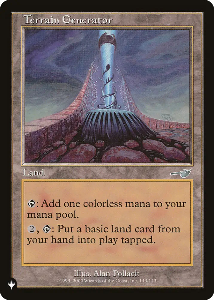 Terrain Generator [The List] - MTG Single