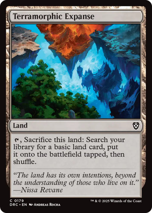 Terramorphic Expanse [Aetherdrift Commander] - MTG Single