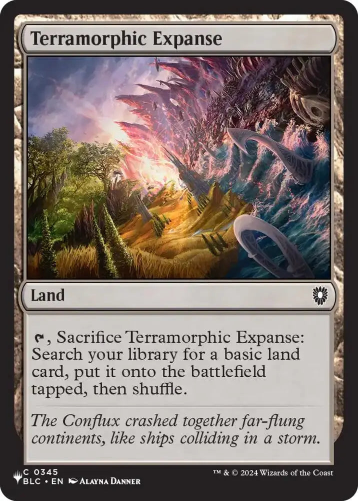 Terramorphic Expanse (BLC) (345) [The List]