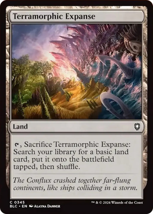 Terramorphic Expanse [Bloomburrow Commander] - MTG Single