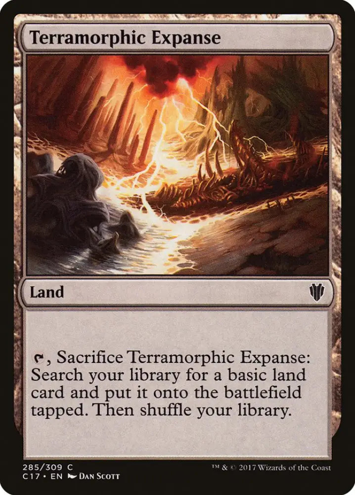 Terramorphic Expanse [Commander 2017] - MTG Single