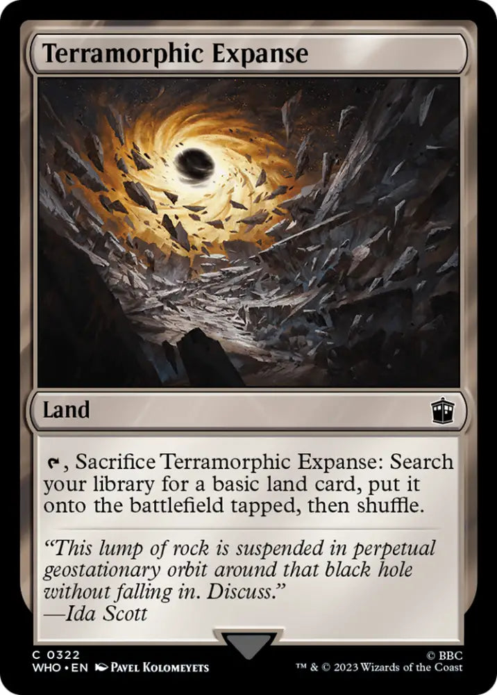 Terramorphic Expanse [Doctor Who] - MTG Single