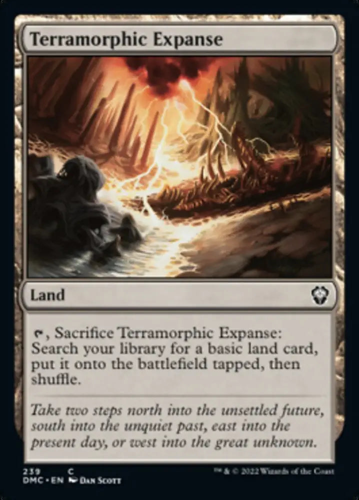 Terramorphic Expanse [Dominaria United Commander] - MTG Single