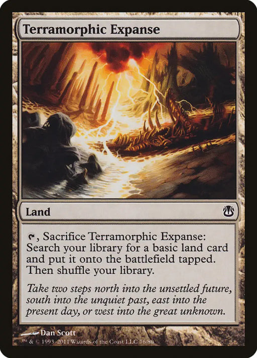 Terramorphic Expanse [Duel Decks: Ajani vs. Nicol Bolas] - MTG Single
