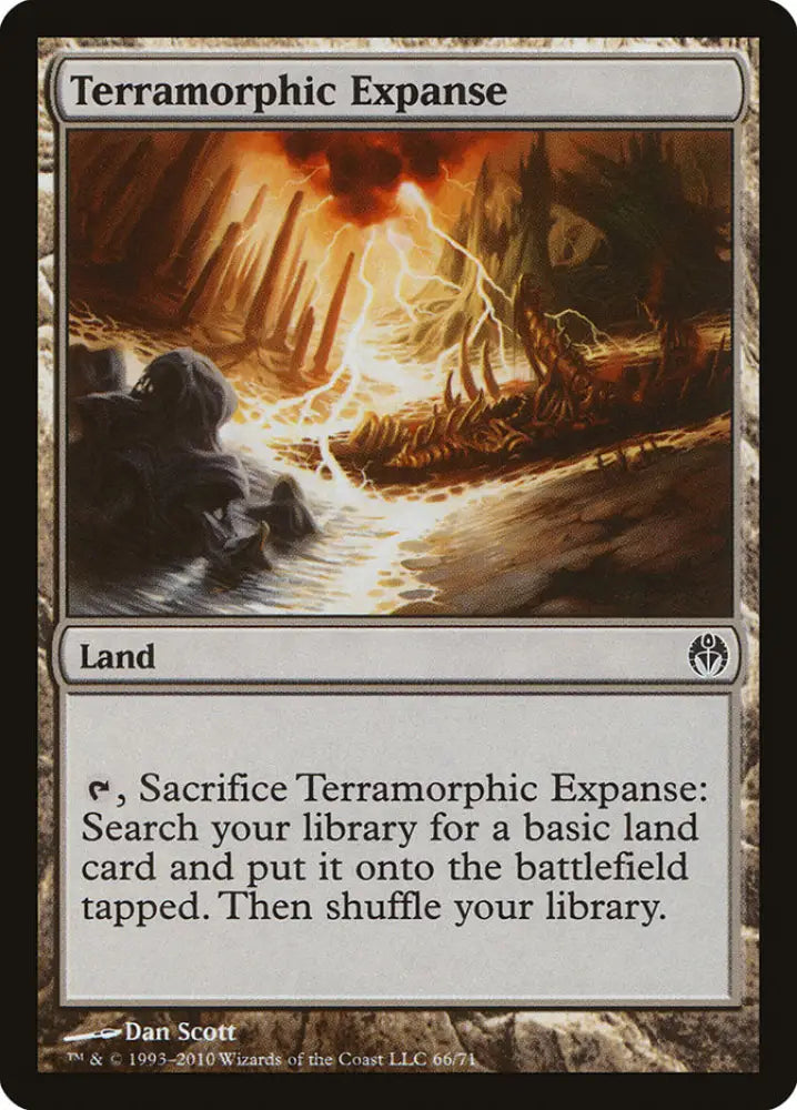 Terramorphic Expanse [Duel Decks: Phyrexia vs. the Coalition] - MTG Single