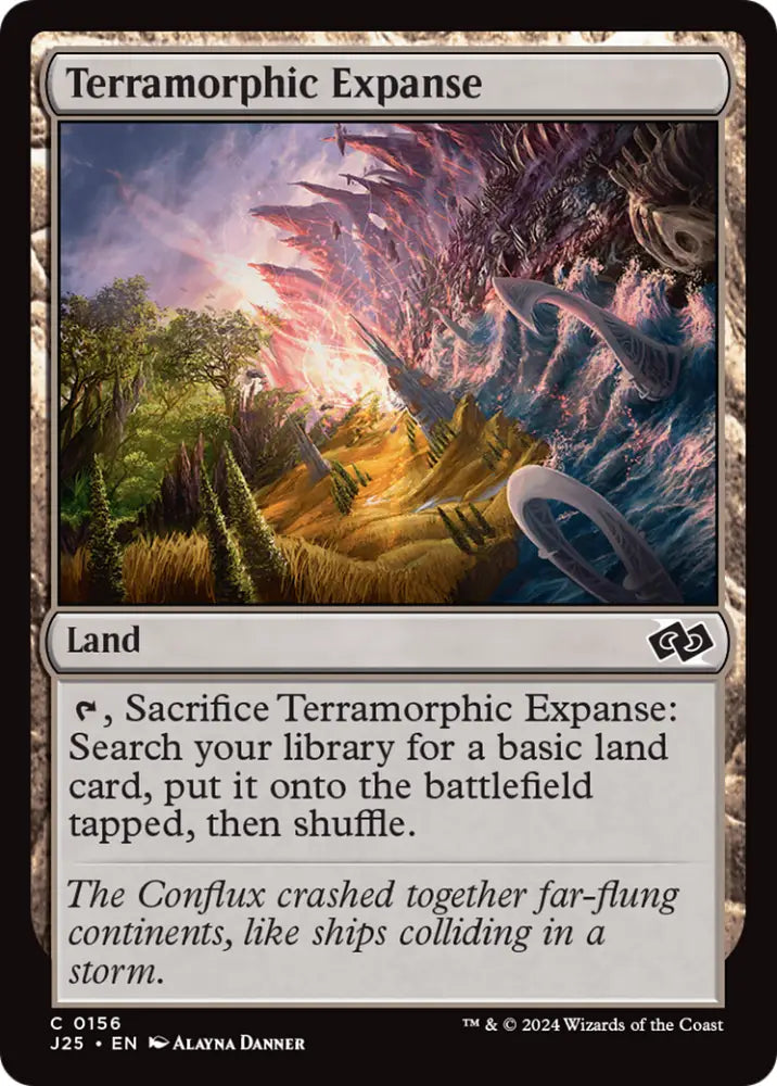 Terramorphic Expanse [Foundations Jumpstart] - MTG Single