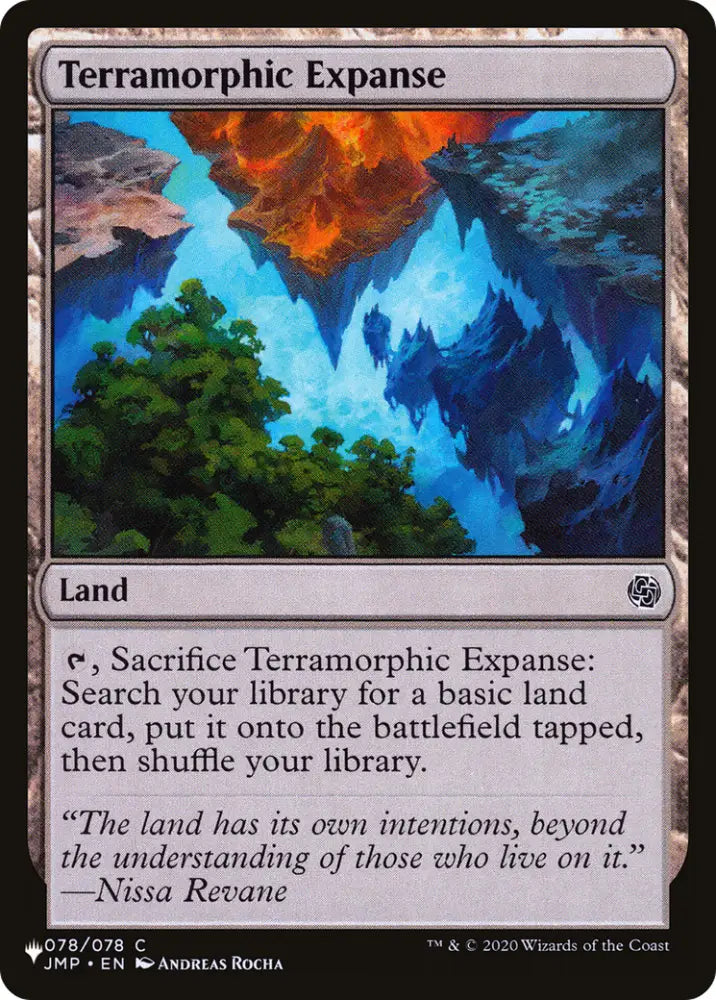 Terramorphic Expanse (JMP) [The List] - MTG Single