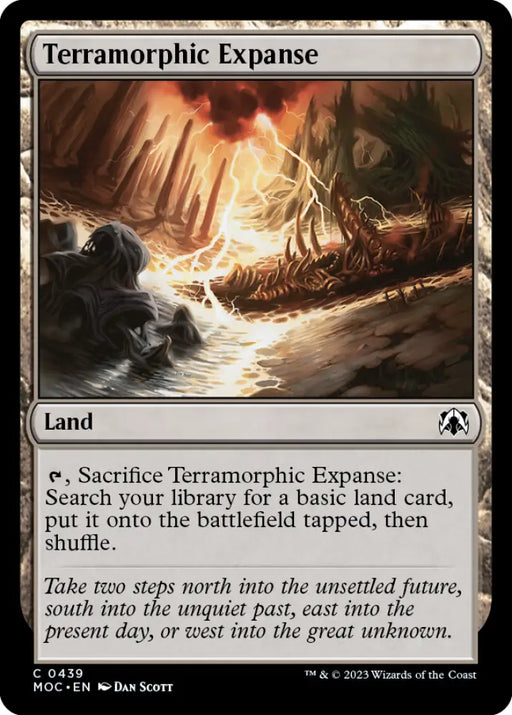 Terramorphic Expanse [March of the Machine Commander] - MTG Single