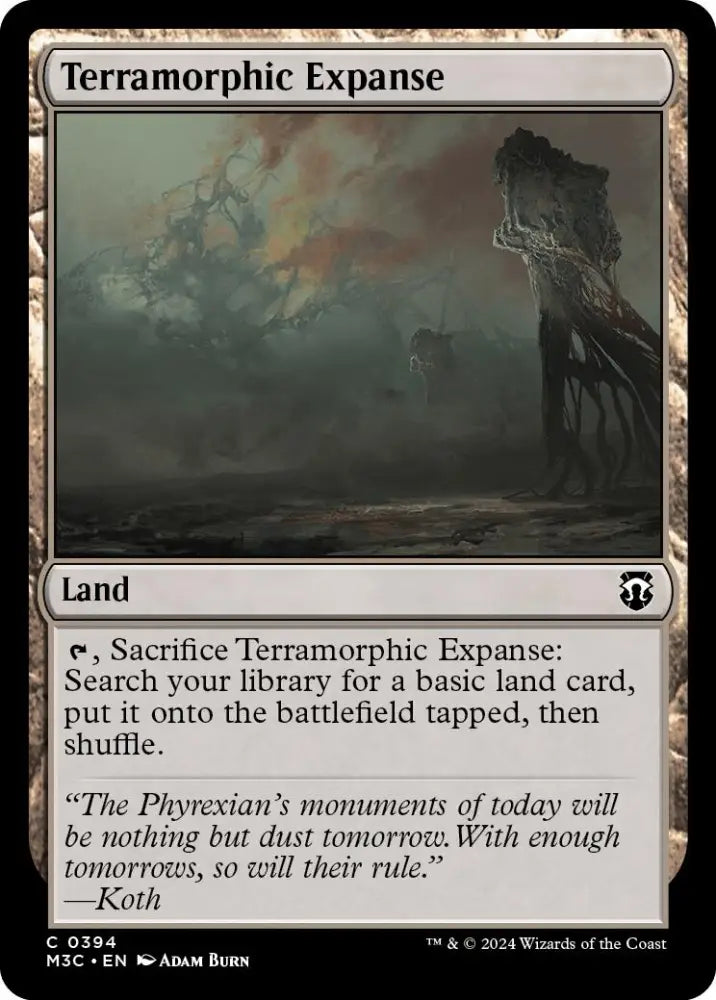 Terramorphic Expanse [Modern Horizons 3 Commander] - MTG Single