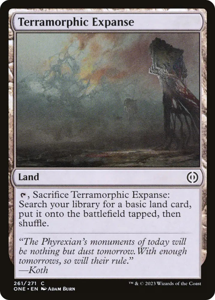 Terramorphic Expanse [Phyrexia: All Will Be One] - MTG Single
