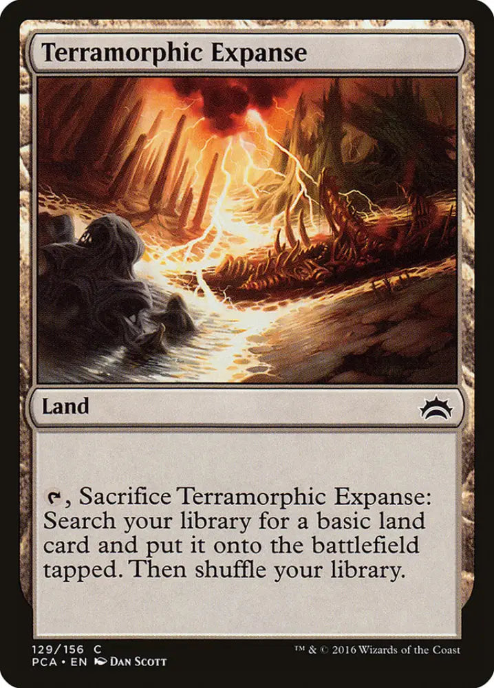 Terramorphic Expanse [Planechase Anthology] - MTG Single