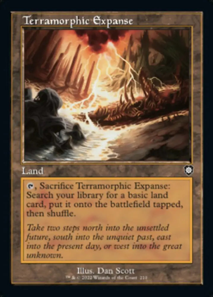 Terramorphic Expanse (Retro) [The Brothers’ War Commander] - MTG Single