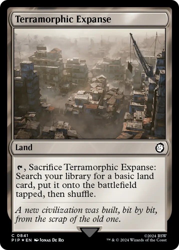 Terramorphic Expanse (Surge Foil) [Fallout] - MTG Single